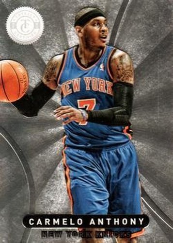 #7 Carmelo Anthony - New York Knicks - 2012-13 Panini Totally Certified Basketball