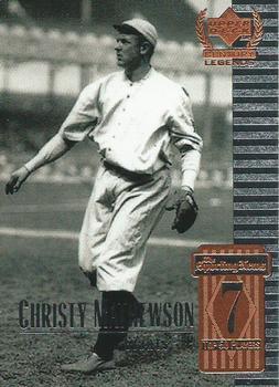 #7 Christy Mathewson - New York Giants - 1999 Upper Deck Century Legends Baseball