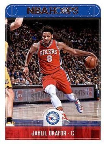 #7 Jahlil Okafor - Philadelphia 76ers - 2017-18 Hoops Basketball