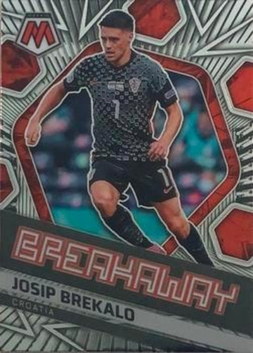 #7 Josip Brekalo - Croatia - 2021-22 Panini Mosaic Road to FIFA World Cup - Breakaway Soccer
