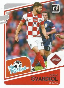 #7 Josko Gvardiol - Croatia - 2021-22 Donruss Road to FIFA World Cup Qatar 2022 - The Rookies Soccer