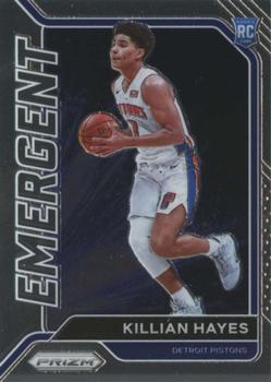 #7 Killian Hayes - Detroit Pistons - 2020-21 Panini Prizm - Emergent Basketball