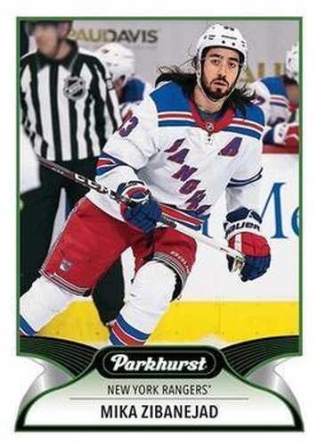 #7 Mika Zibanejad - New York Rangers - 2021-22 Parkhurst Hockey