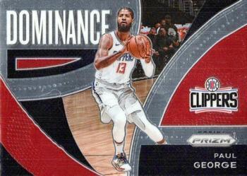 #7 Paul George - Los Angeles Clippers - 2021-22 Panini Prizm - Dominance Basketball