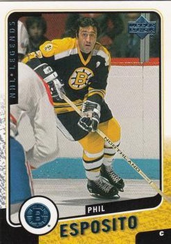 #7 Phil Esposito - Boston Bruins - 2000-01 Upper Deck Legends Hockey