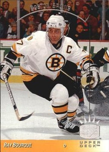 #7 Ray Bourque - Boston Bruins - 1993-94 Upper Deck - SP Hockey