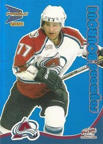 #7 Ray Bourque - Colorado Avalanche - 2000-01 Pacific Prism McDonald's - Blue Hockey