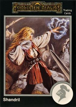 #7 Shandril Shessair - 1991 TSR Advanced Dungeons & Dragons - Silver