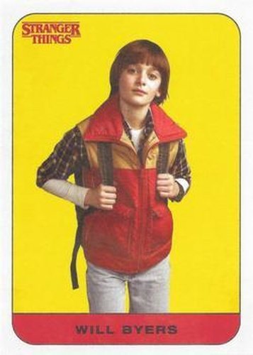 #7 Will Byers - 2018 Topps Stranger Things - Character Stickers