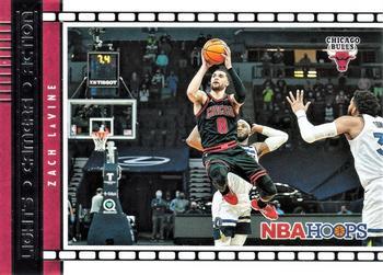 #7 Zach LaVine - Chicago Bulls - 2021-22 Hoops - Lights Camera Action Basketball