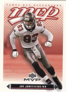 #7 Joe Jurevicius - Tampa Bay Buccaneers - 2003 Upper Deck MVP Football