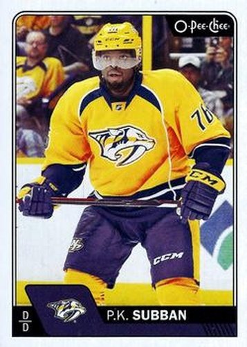 #667 P.K. Subban - Nashville Predators - 2016-17 O-Pee-Chee Update Hockey