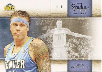 #7 Chris Andersen - Denver Nuggets - 2009-10 Panini Studio Basketball