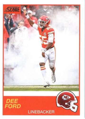 #7 Dee Ford - Kansas City Chiefs - 2019 Score Football