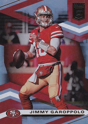 #7 Jimmy Garoppolo - San Francisco 49ers - 2020 Donruss Elite Football