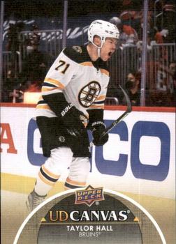 #C7 Taylor Hall - Boston Bruins - 2021-22 Upper Deck - UD Canvas Hockey