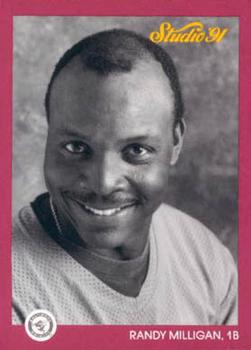 #7 Randy Milligan - Baltimore Orioles - 1991 Studio Baseball