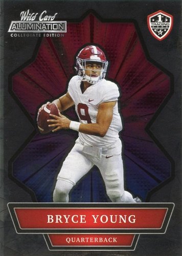 #ANBC-7 Bryce Young - Alabama Crimson Tide - 2021 Wild Card Alumination NIL Football