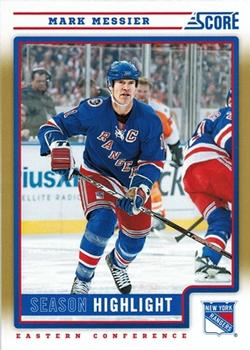 #7 Mark Messier - New York Rangers - 2012-13 Score - Gold Rush Hockey