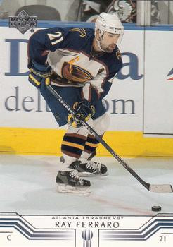 #7 Ray Ferraro - Atlanta Thrashers - 2001-02 Upper Deck Hockey