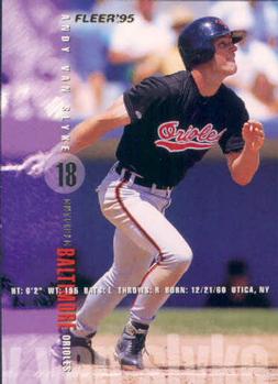 #U-7 Andy Van Slyke - Baltimore Orioles - 1995 Fleer Update Baseball