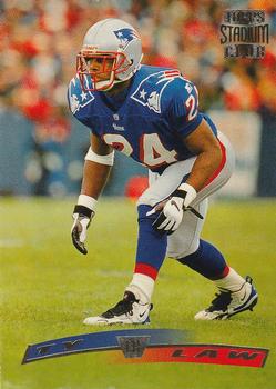 #7 Ty Law - New England Patriots - 1996 Stadium Club Football