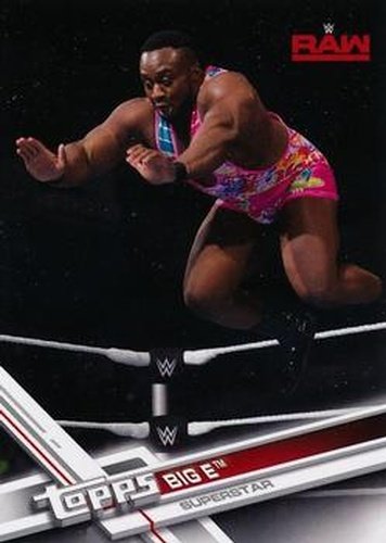 #7b Big E - 2017 Topps WWE Wrestling