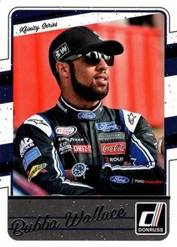 #80 Bubba Wallace - Roush Fenway Racing - 2017 Donruss Racing
