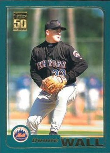 #T80 Donne Wall - New York Mets - 2001 Topps Traded & Rookies Baseball