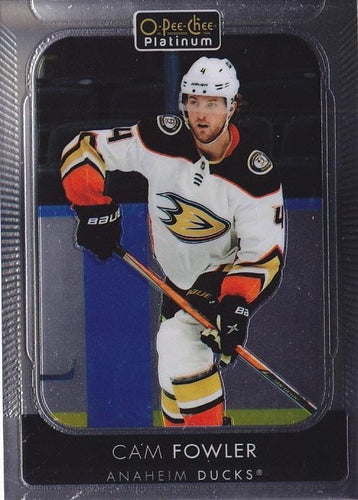 #80 Cam Fowler - Anaheim Ducks - 2021-22 O-Pee-Chee Platinum Hockey