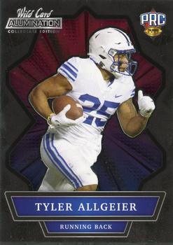 #ANBC-80 Tyler Allgeier - BYU Cougars - 2021 Wild Card Alumination NIL Football