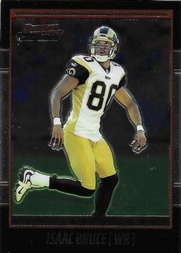 #80 Isaac Bruce - St. Louis Rams - 2001 Bowman Chrome Football