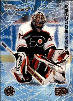 #80 Brian Boucher - Philadelphia Flyers - 2000-01 Topps Stars Hockey