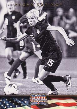 #80 Megan Rapinoe - 2012 Panini Americana Heroes & Legends