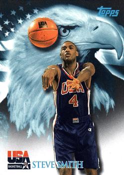#80 Steve Smith - USA - 2000 Topps Team USA Basketball