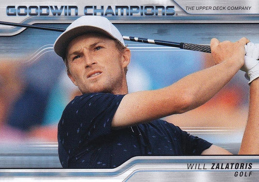 #80 Will Zalatoris - 2023 Upper Deck Goodwin Champions