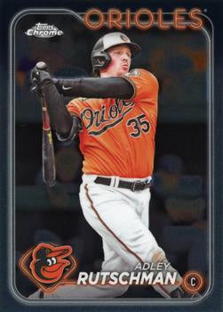#80 Adley Rutschman - Baltimore Orioles - 2024 Topps Chrome Baseball