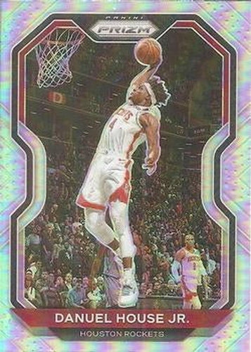 #80 Danuel House Jr. - Houston Rockets - 2020-21 Panini Prizm - Silver Prizms Basketball