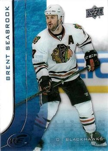 #80 - Brent Seabrook - Chicago Blackhawks - 2015-16 Upper Deck Ice Hockey