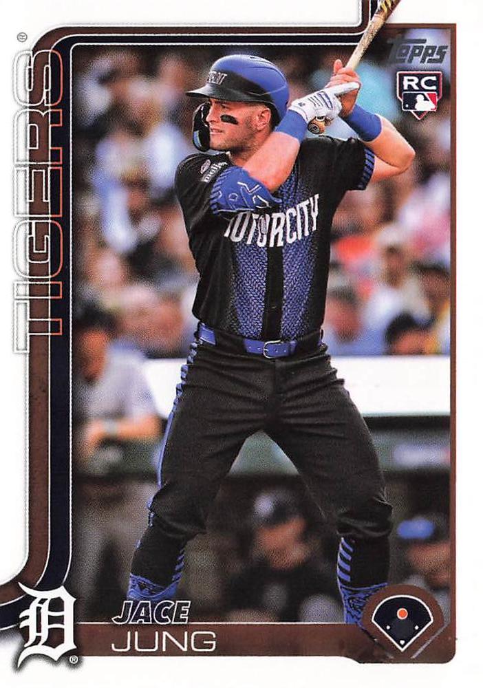 #80 Jace Jung - Detroit Tigers - 2025 Topps Baseball