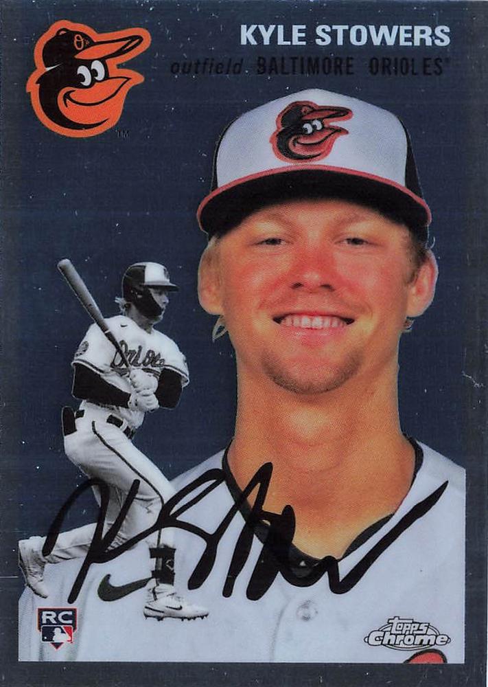 #80 Kyle Stowers - Baltimore Orioles - 2023 Topps Chrome Platinum Anniversary Baseball