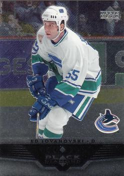 #80 Ed Jovanovski - Vancouver Canucks - 2005-06 Upper Deck Black Diamond Hockey