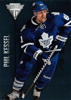 #80 Phil Kessel - Toronto Maple Leafs - 2013-14 Panini Titanium Hockey