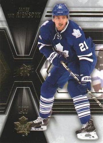 #80 James van Riemsdyk - Toronto Maple Leafs - 2014-15 SPx Hockey