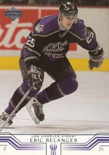 #80 Eric Belanger - Los Angeles Kings - 2001-02 Upper Deck Hockey