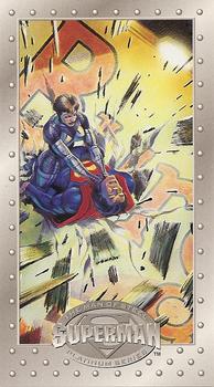 #80 Hi-Tech! - 1994 SkyBox Superman Man of Steel Platinum Series