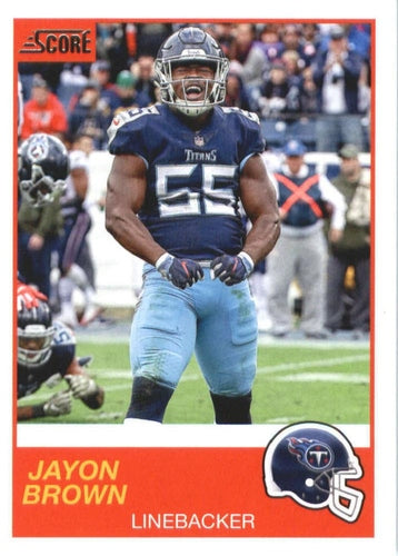 #80 Jayon Brown - Tennessee Titans - 2019 Score Football