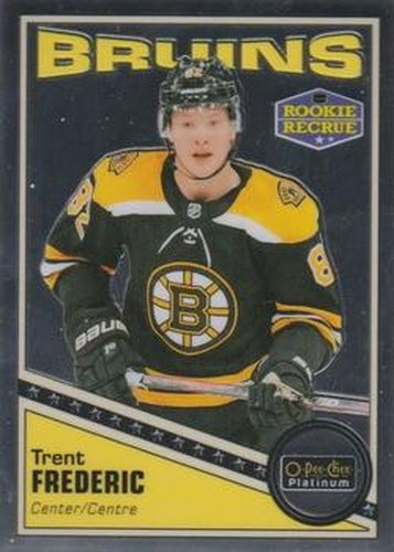 #R-80 Trent Frederic - Boston Bruins - 2019-20 O-Pee-Chee Platinum - Retro Hockey