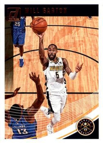 #80 Will Barton - Denver Nuggets - 2018-19 Donruss Basketball