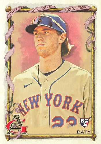 #80 Brett Baty - New York Mets - 2023 Topps Allen & Ginter Baseball